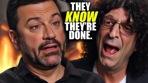 Jimmy Kimmel and Howard Stern are DONE and They KNOW It...