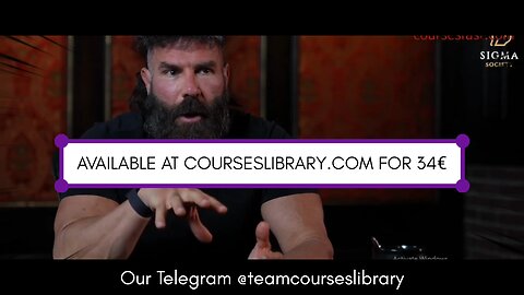 Dan Bilzerian Sigma Society: Optimal Game System Course