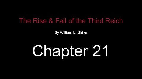 Chapter 21- Victory in the West