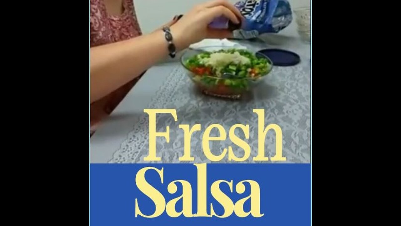How to make garden fresh salsa recipe || Garden fresh salsa || How to make salsa || Powerline Health