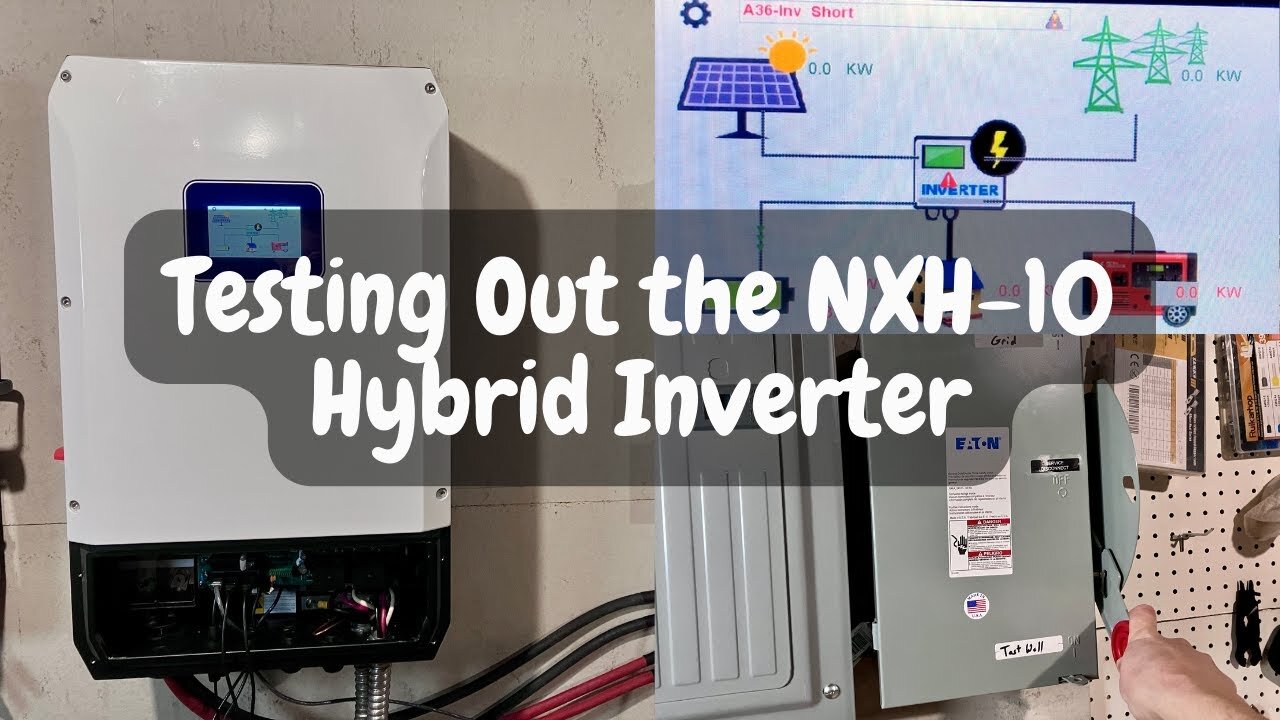 Load Testing the NHX-10 Hybrid Inverter