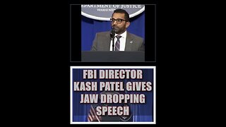 FBI DIRECTOR KASH PATEL SPEECH 17.03.25