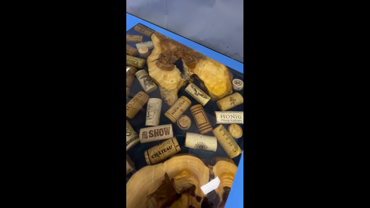 Tiny But Mighty | 12”x12” Cork Resin Table Build 💪