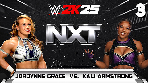 WWE 2K25 NXT September 2nd 2025 - Match 3: The Juggernaut!