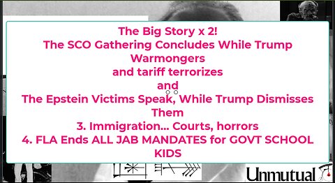 Liberty Conspiracy LIVE 9-3-25 Epstein Victims, Trump Cares Not, Russia Rises