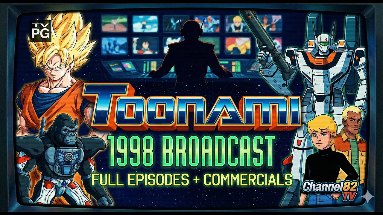 Toonami 1998 Broadcast Experience | DBZ, Beast Wars, Robotech | Full Episodes & 90s Commercials