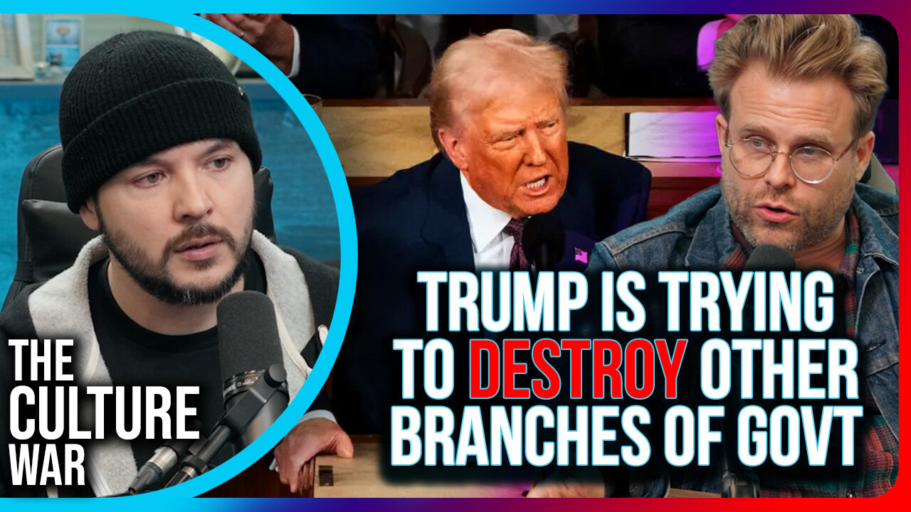Trump Is Trying To DESTROY Other Branches of Government Claims Adam Conover, DEFENDS Rogue Judges