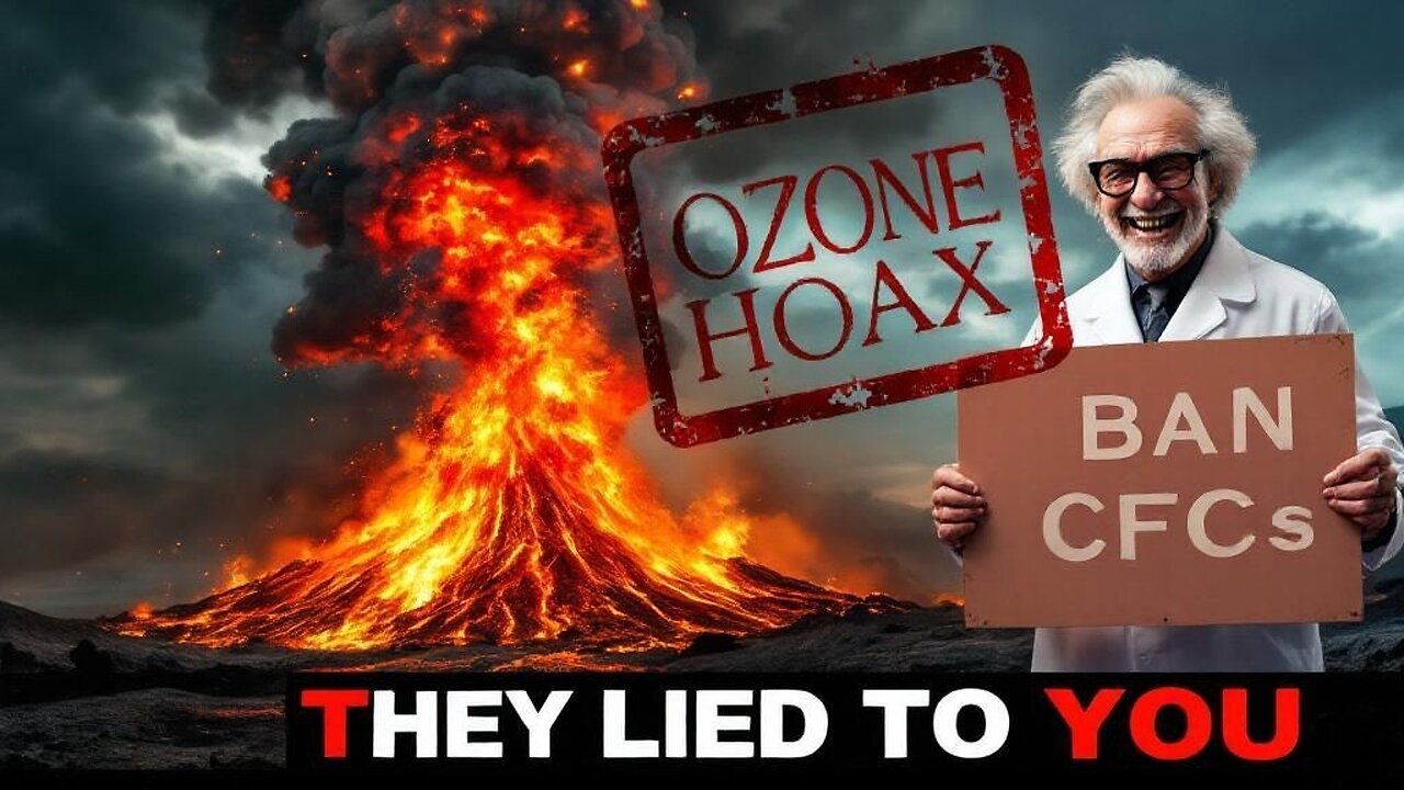 The Ozone Scam: How Volcanoes & Termites Exposed one of the Greatest Lie Ever Sold
