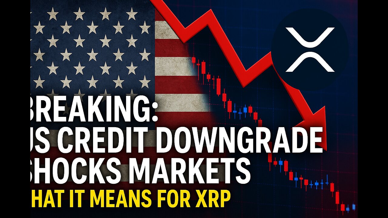 BREAKING: US Credit Downgrade Shocks Markets! What It Means for XRP, Crypto & China Deal News" news