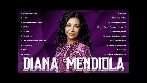 Diana Mendiola - 1 Hora Sus Mejores Canciones Grandes Éxitos - Álbum Completo.
