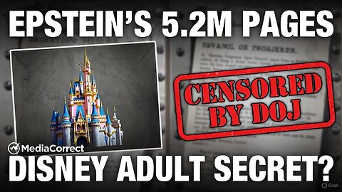JEFFREY EPSTEIN's DISNEY Obsession CONFIRMED? DOJ Uncovers 5.2 Million Pages & SHOCKING Celebrity Notes