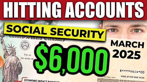 BREAKING: Surprise $6000 Social Security Bonuses Hit Bank Accounts!