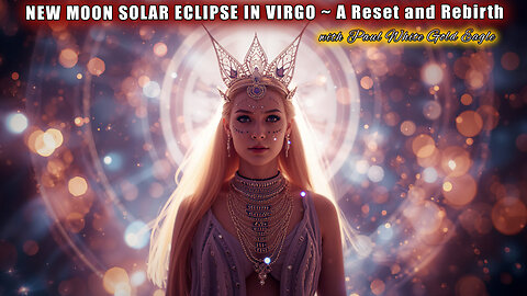 NEW MOON SOLAR ECLIPSE IN VIRGO 🕉 A Reset and Rebirth 🕉 Queen of Light & Divine Council of Overseers