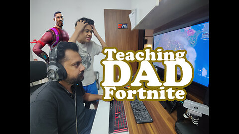 Teaching My Dad Fortnite LIVE: Hilarious Fails & Epic Wins! 🎮😂