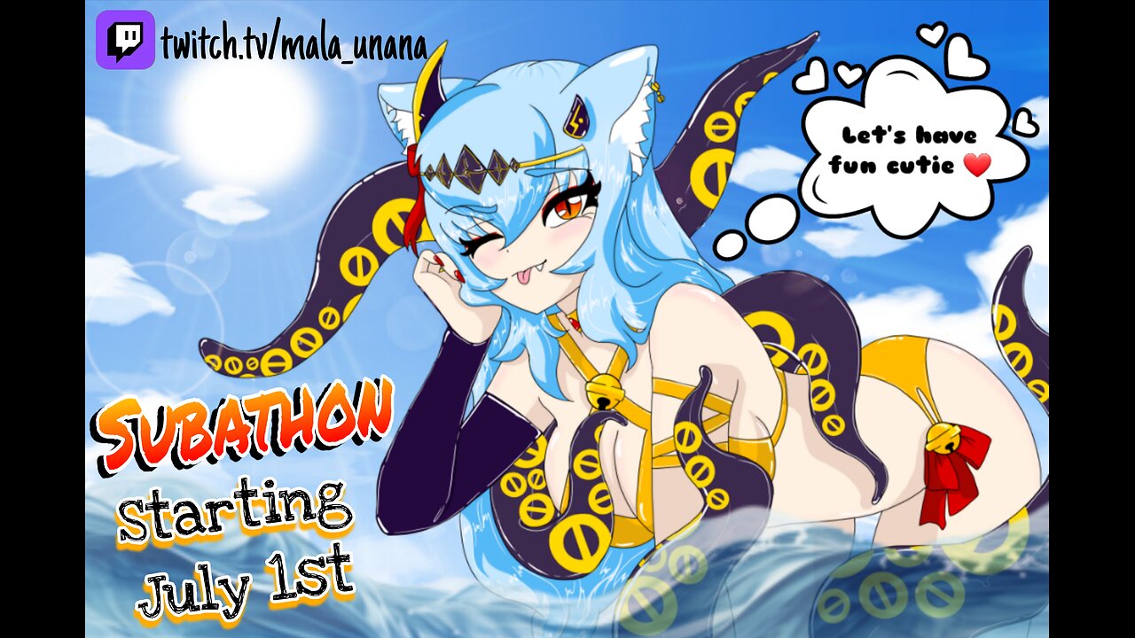 MALATHON BEGINS!!! come and chit chat and do shennanigans