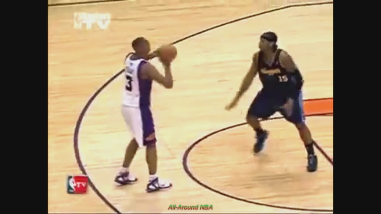 Boris Diaw 13 Pts 13 Assists Vs. Nuggets, 2005-06.