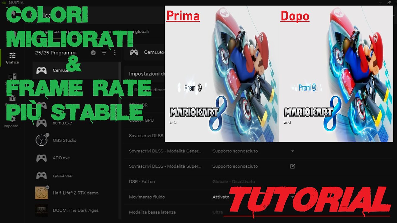 Migliorare L' Emulazione Con Nvidia App