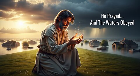 Jesus Prays Over Texas — And the Floods Vanish