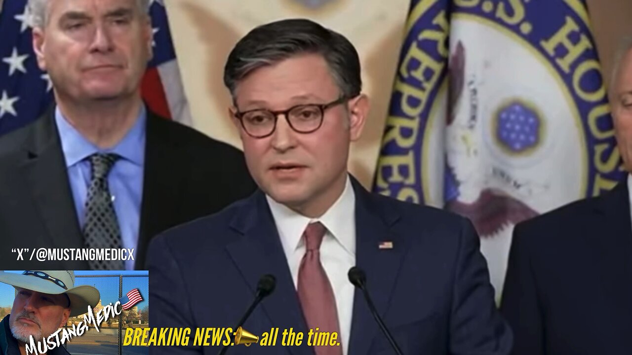 BREAKING NEWS:📣 Speaker of the House Mike Johnson’s UPDATE on the ongoing drama on the Epstein…