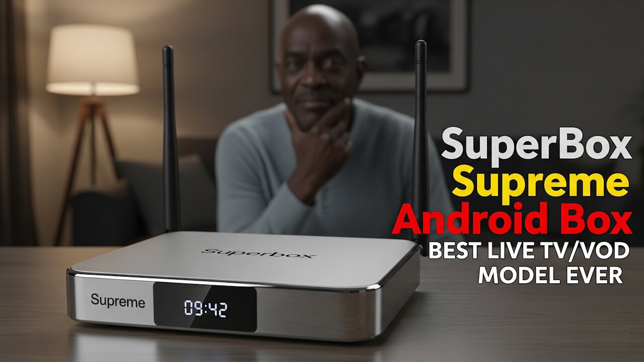 Superbox Supreme Android TV Box 2025 - Ridiculous Amount of Live TV/VOD