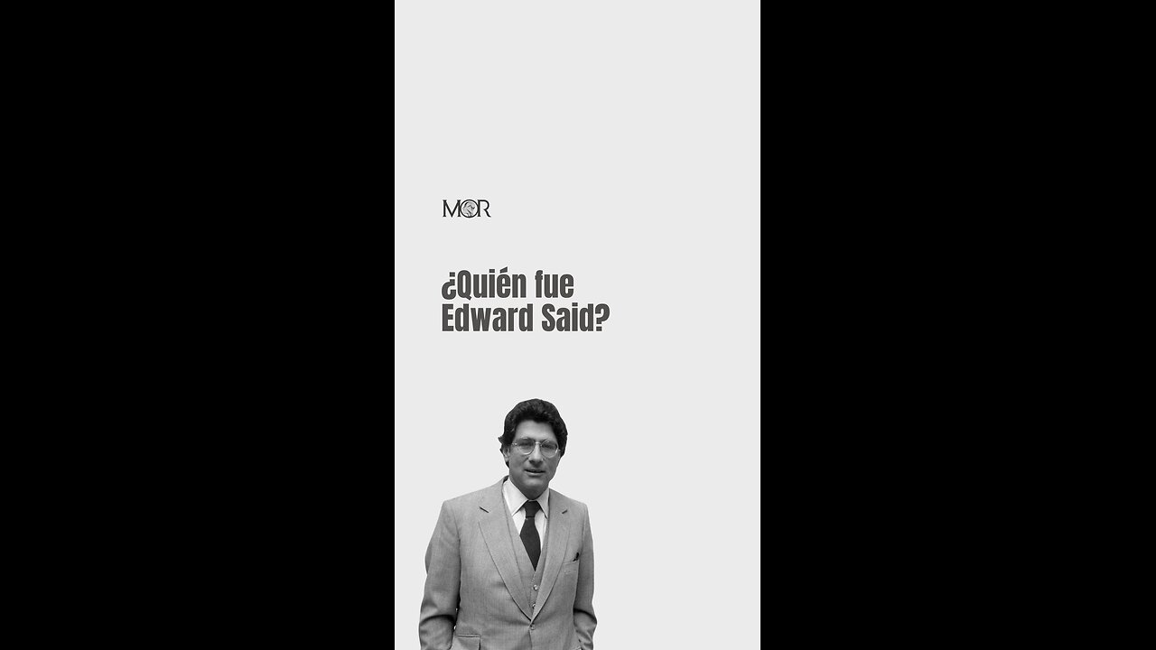 ¿Quién Fue Edward Said?