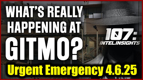 Juan O Savin Urgent Emergency 4.6.25 - GITMO Update, Very Scary Times Really