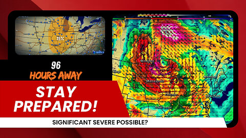 ⚠️ Severe Midwest Storms: Significant Severe Possible! May 14-18 Outlook.