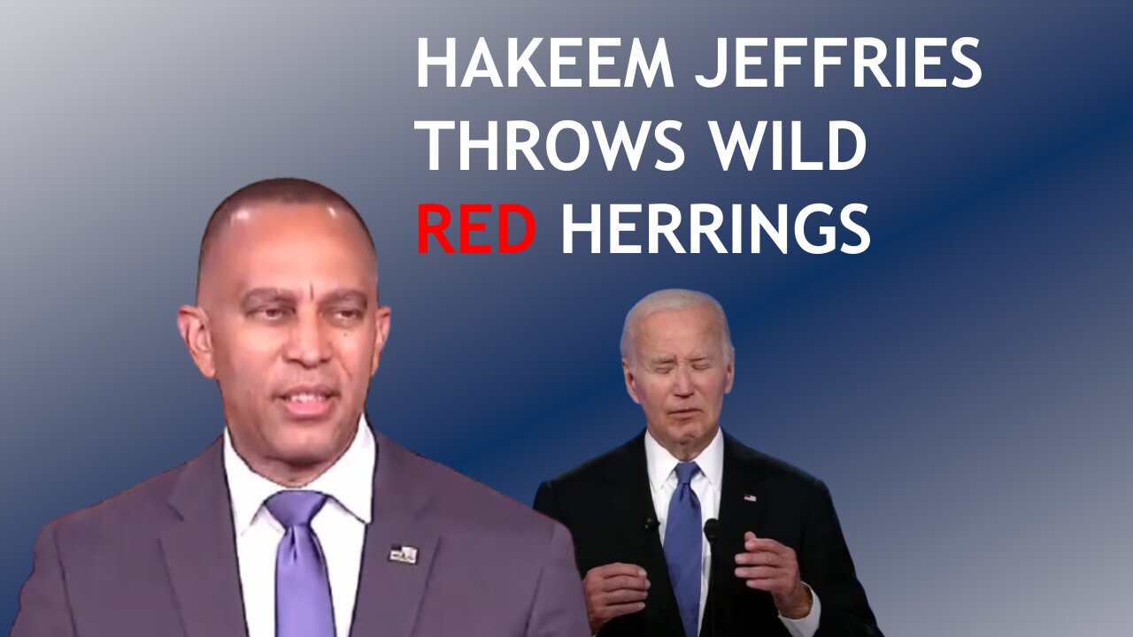 Hakeem Jeffries Dodges Question about Discussing Joe Biden’s Health