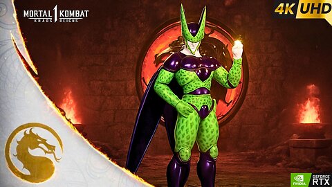 Cell First Look Trailer + Gameplay Reveal | Mortal Kombat 1: Khaos Reigns (4K Ultra HD 60FPS)