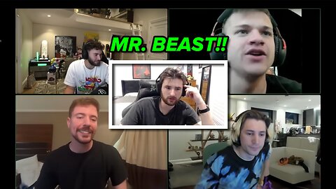 Reacting to the Adin Ross Mr. Beast Collab