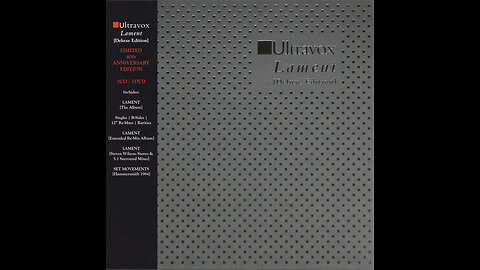 Ultravox - Lament (Deluxe Edition) 1984/2024 7xCD