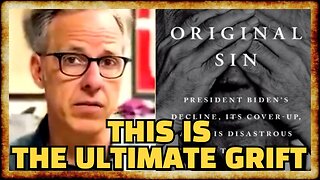 Tapper Peddles Book EXPOSING Biden Coverup Which HE PARTICIPATED IN