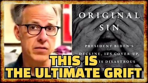 Tapper Peddles Book EXPOSING Biden Coverup Which HE PARTICIPATED IN