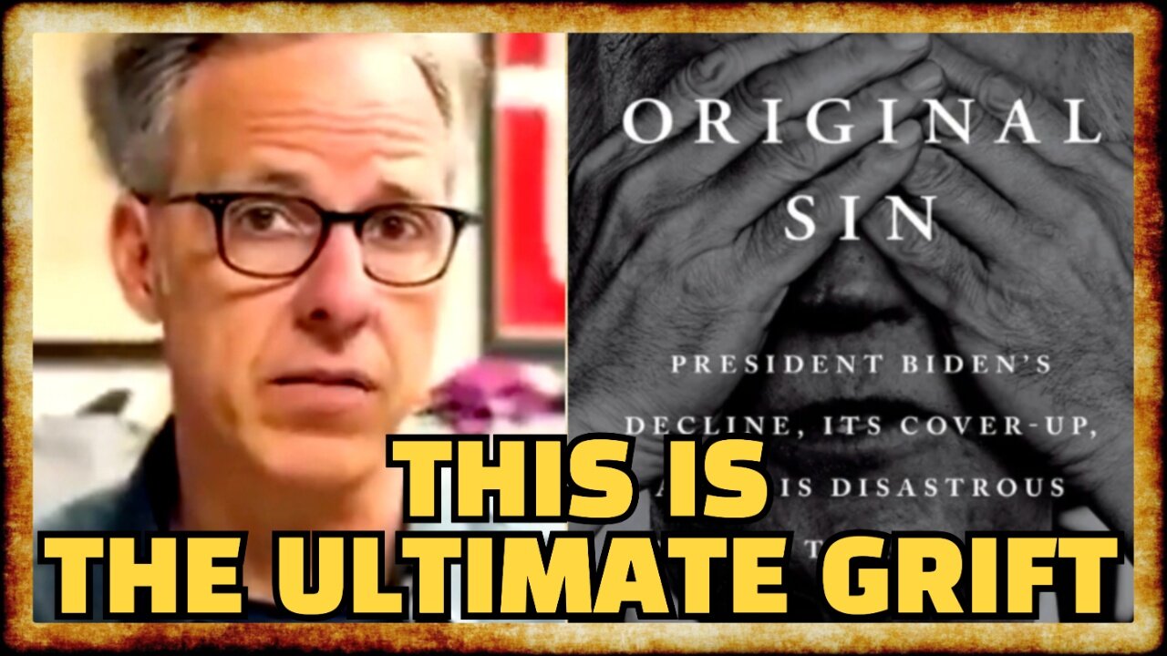 Tapper Peddles Book EXPOSING Biden Coverup Which HE PARTICIPATED IN
