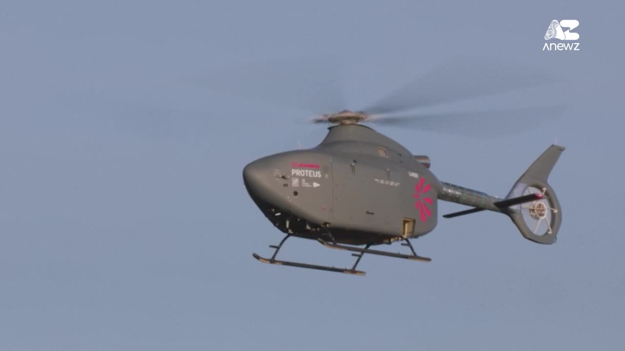 First Look: US Navy Launches First Autonomous Helicopter