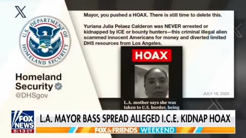 DEEP FAKE : Democrat "ICE VICTIM" Scammed Americans in GOFUNDME; Mayor Bass Fell For It!