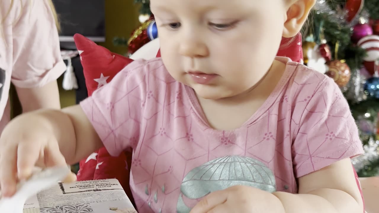Kayla Opens Her Second Birthday Present 🎁 (Turning 1 Today!)