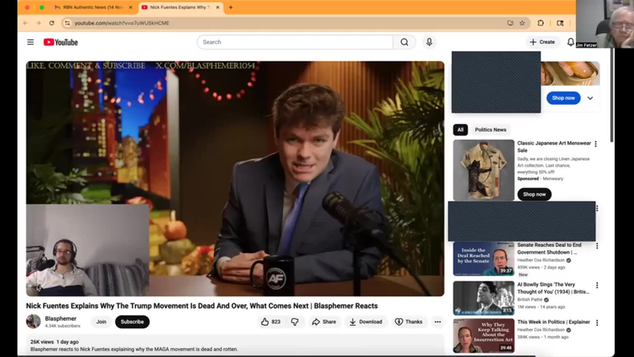 RBN Authentic News (14 November 2025)