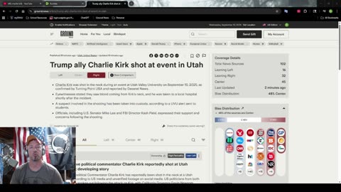 Conservative Activist Charlie Kirk Shot on Campus—Suspect in Custody