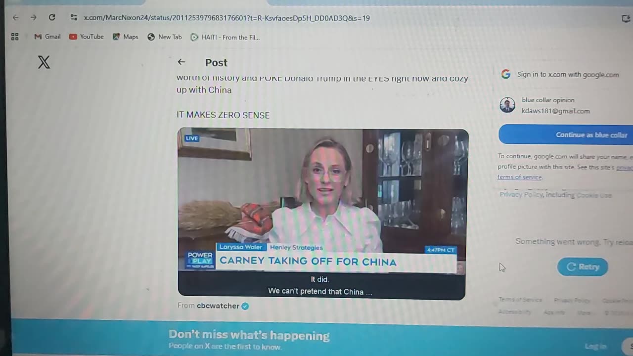 Canada coyzing up to China