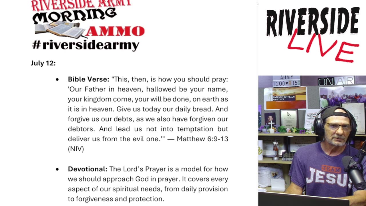 Riverside Morning Ammo Daily Devotional 7.12.25