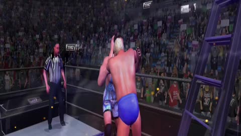 Rob Van Dam Vs RIC FLAIR |TLC |π🪜🪑 SmackDown Here Comes the Pain | # FROG SPLASH