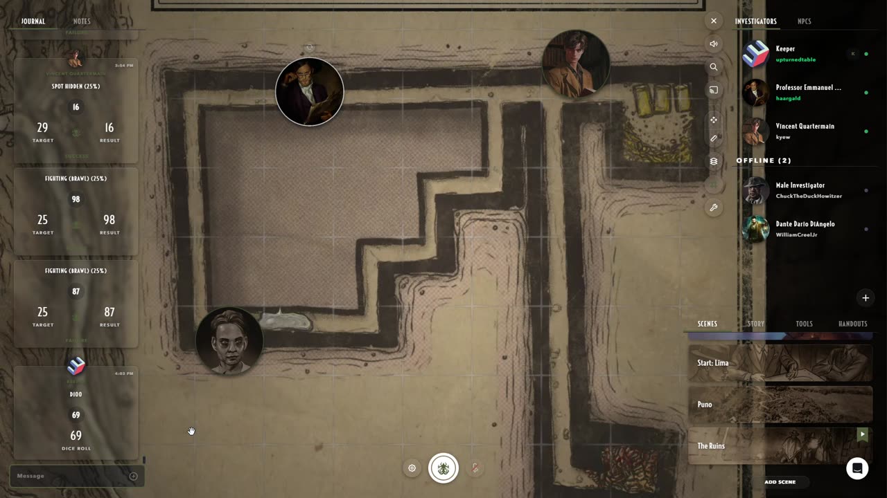 Call of Cthulhu by Chaosium Actual Play 07 - Peru 1921