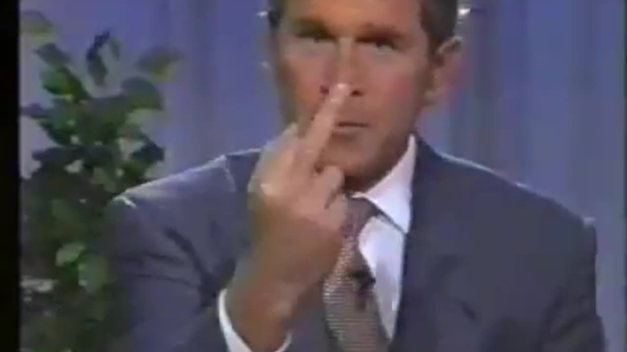 George W Bush being a real G