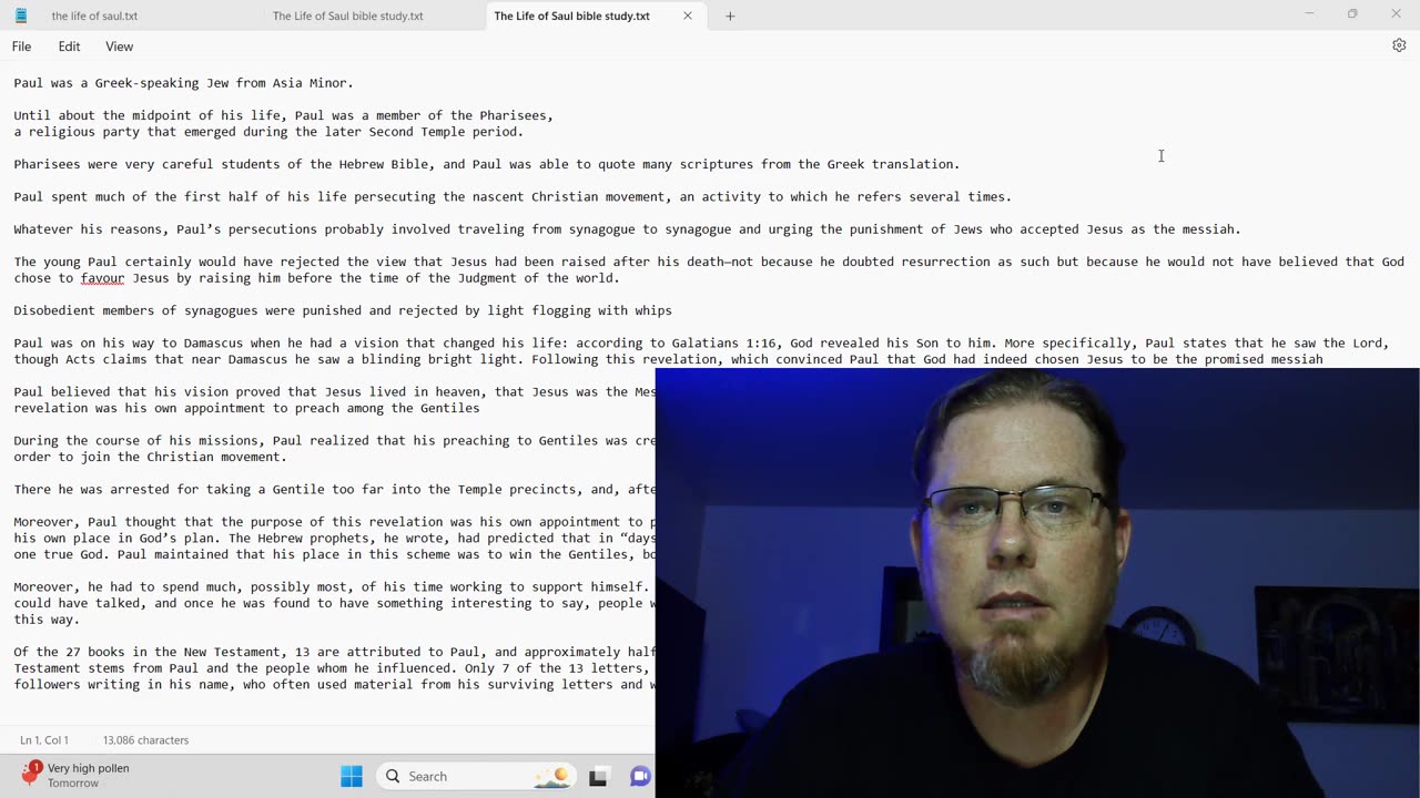 A biography of the Apostle Paul also known as Saul [The Bride of Christ]