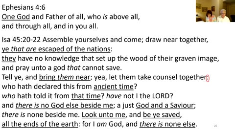 October 19, 2025 - Ephesians 4:1-10 - The Vocation Wherewith Ye Are Called