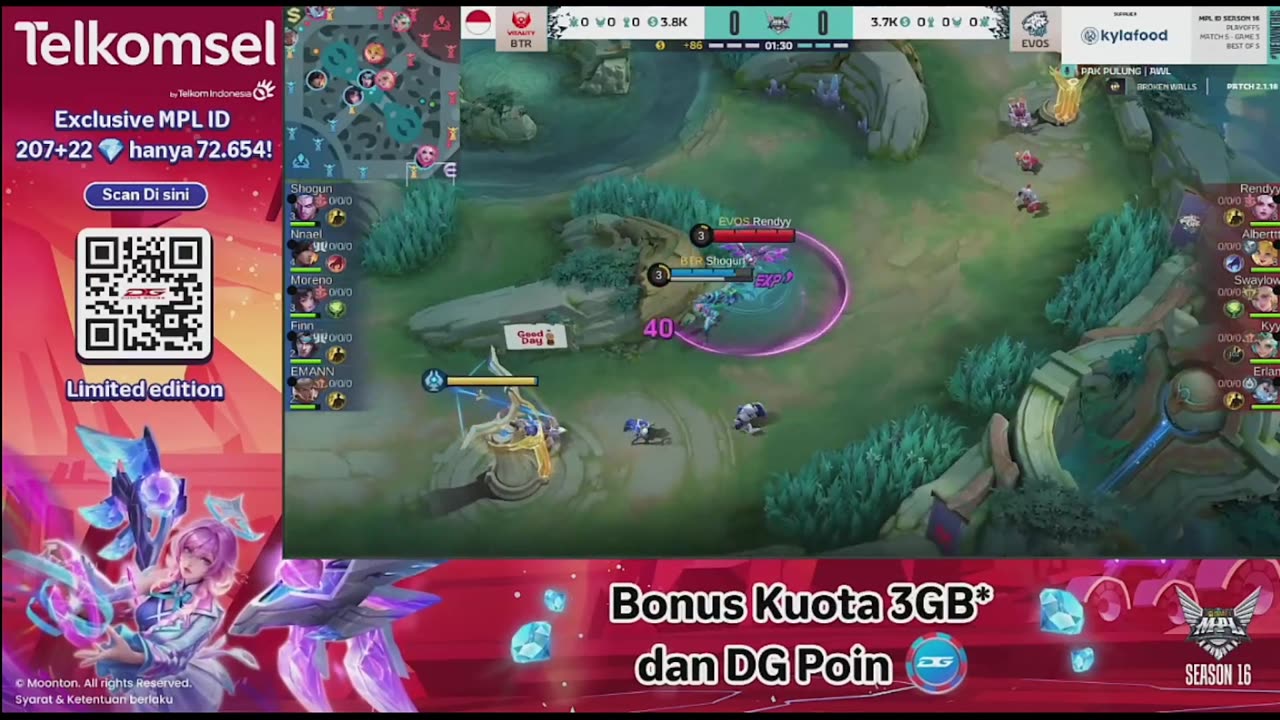 MPL ID S16 Day 3 - Lower Bracket SemiFinals & Upper Bracket Finals