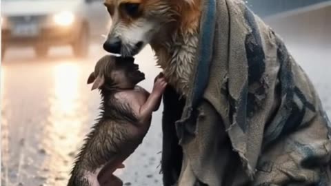 Poor puppy