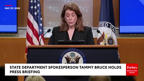 State Department Briefs Press As Trump Calls Putin 'Crazy' After Latest Strikes On Ukraine