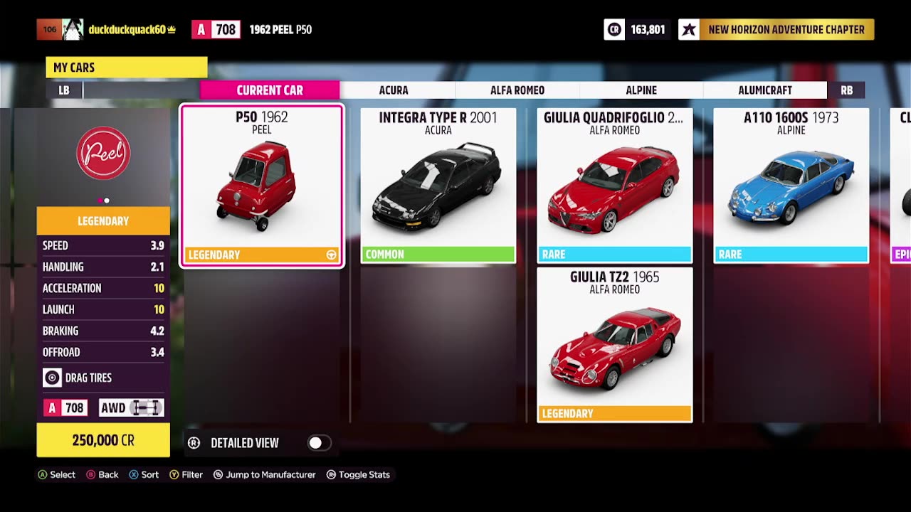 RACING THE WORLDS FASTEST PEEL P50 FH5!